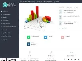 strateji.balikesir.edu.tr