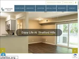 stratfordhillsapts.com