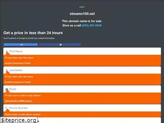 streams100.net