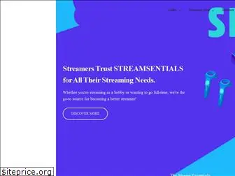 streamsentials.com