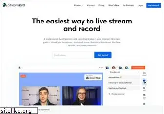 streamyard.com