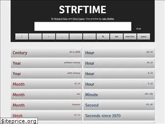 strftime.net