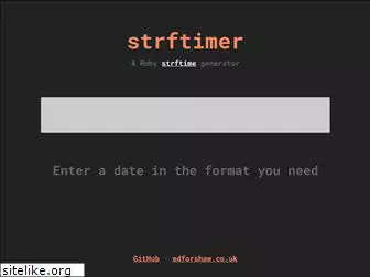 strftimer.com
