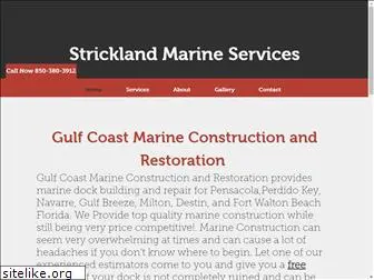 stricklandsmarineservices.com