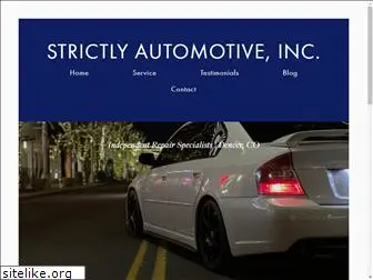 strictlyautomotivedenver.com