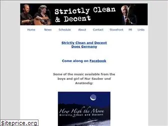 strictlycleananddecent.com