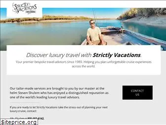 strictlyvacations.com