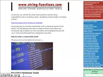 string-functions.com