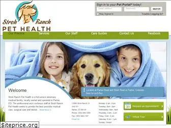 strohranchpethealth.com