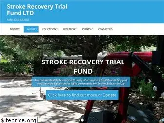 strokerecoverytrialfund.org