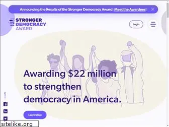 strongerdemocracyaward.org