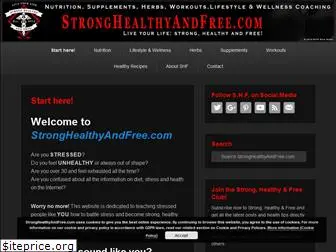 stronghealthyandfree.com