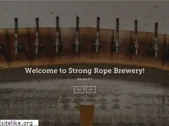 strongropebrewery.com