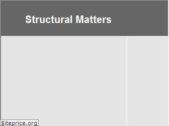 structuralmatters.co.uk