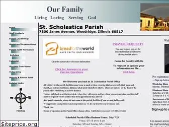 stscholasticaparish.org