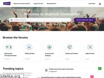 stubhub.community