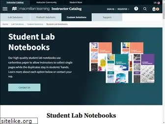 studentlabnotebooks.com