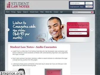 studentlawnotes.com