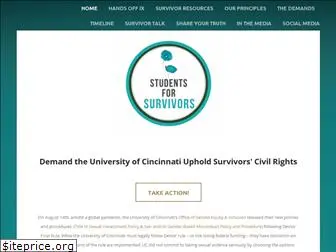 studentsforsurvivors.com