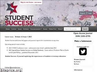 studentsuccessjournal.org