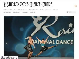 studio203dancecentre.com
