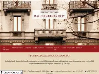 studiolegalebaccaredda.it