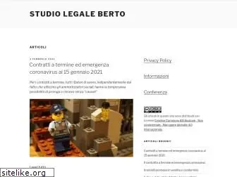 studiolegaleberto.net