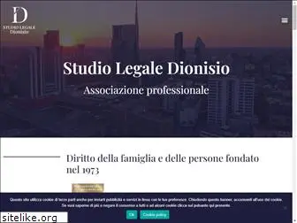 studiolegaledionisio.com