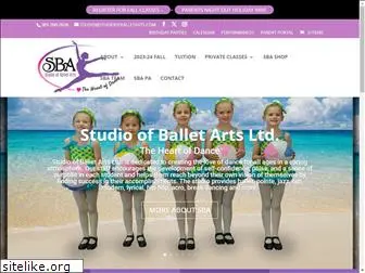 studioofballetarts.com