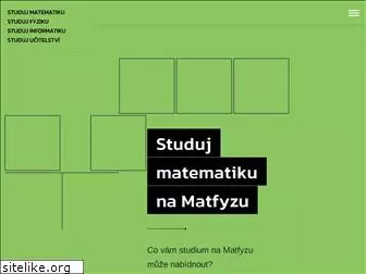 studuj-matfyz.cz