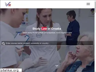 studyincroatia.eu