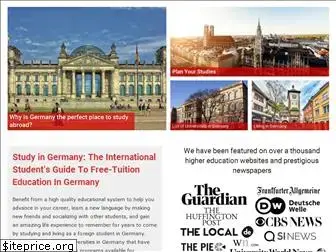 www.studying-in-germany.org website price