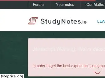 studynotes.ie