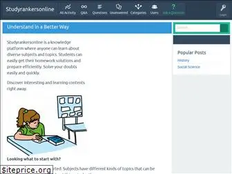 studyrankersonline.com