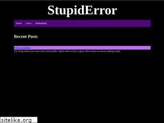 stupiderror.com
