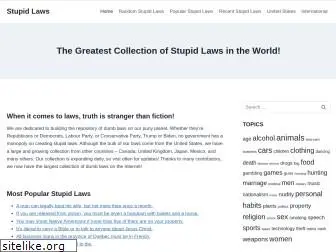 stupidlaws.com