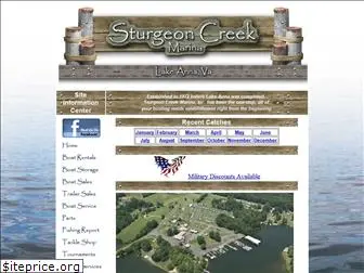 sturgeoncreekmarina.com