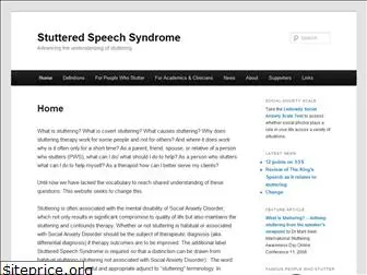 stutteredspeechsyndrome.com