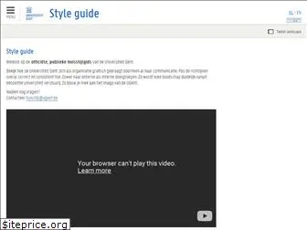 styleguide.ugent.be