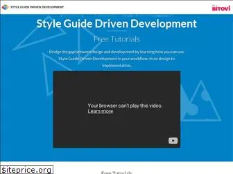 styleguidedrivendevelopment.com