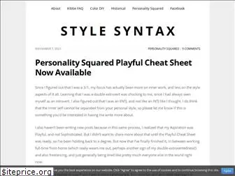 stylesyntax.com