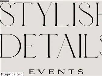 stylishdetailsevents.com