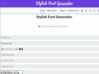 stylishfontgenerators.com