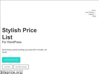 stylishpricelist.com