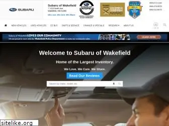 subaruofwakefield.com