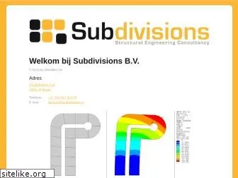 subdivisions.nl