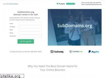 subdomains.org