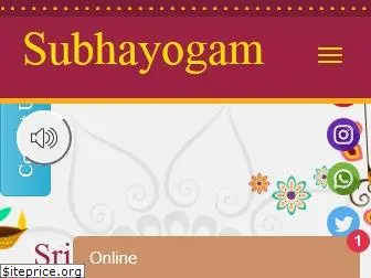 subhayogam.com