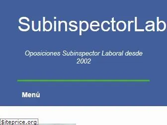 subinspectorlaboral.es