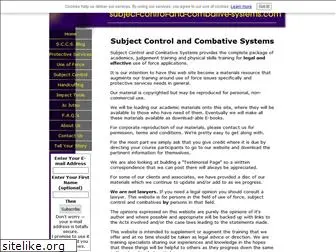 subject-control-and-combative-systems.com